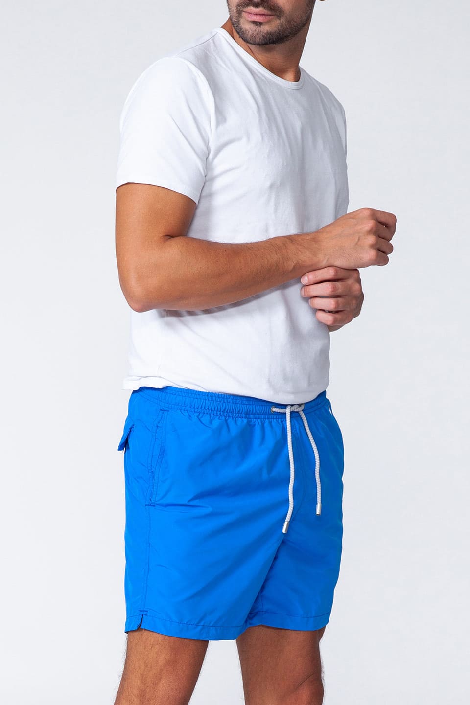 MC saint barth male swimwear pantone bluette step