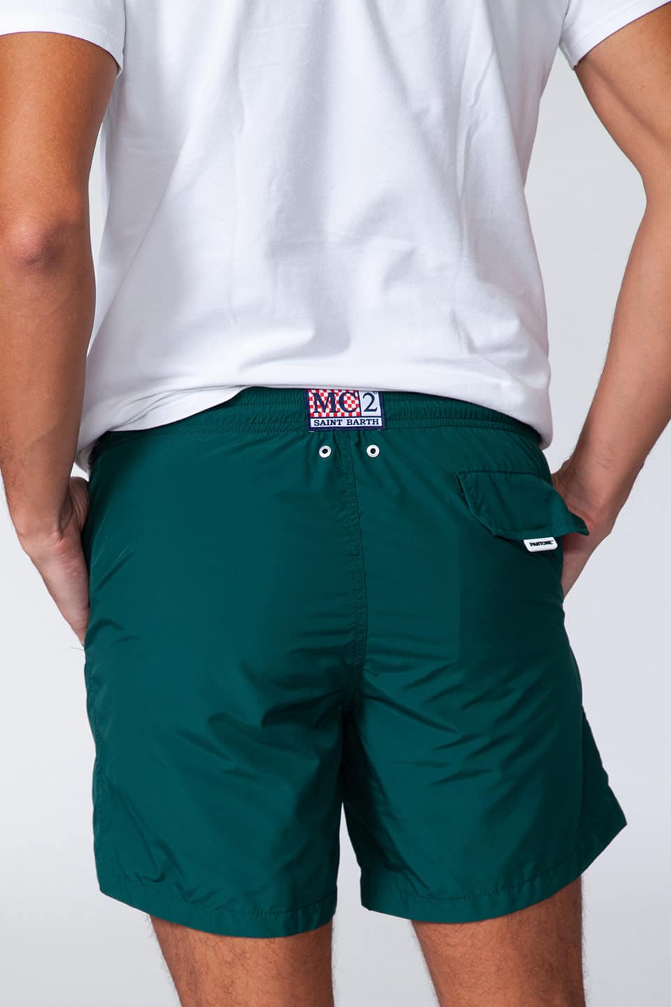 Designer Green Men swimwear, shop online with free delivery in Dubai. Product gallery 3