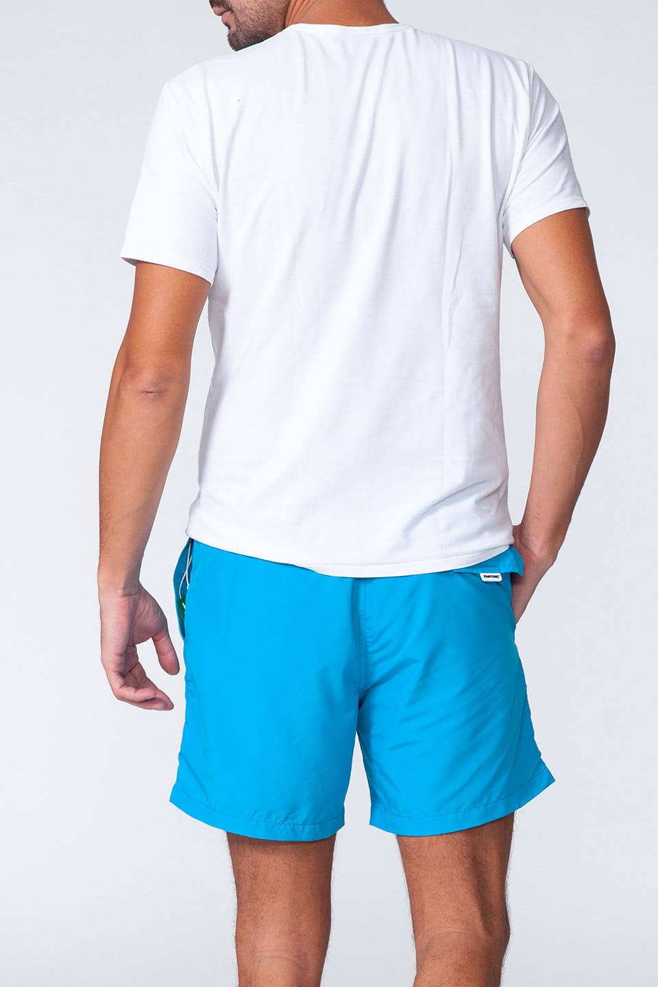 Designer Light blue Men swimwear, shop online with free delivery in UAE. Product gallery 2