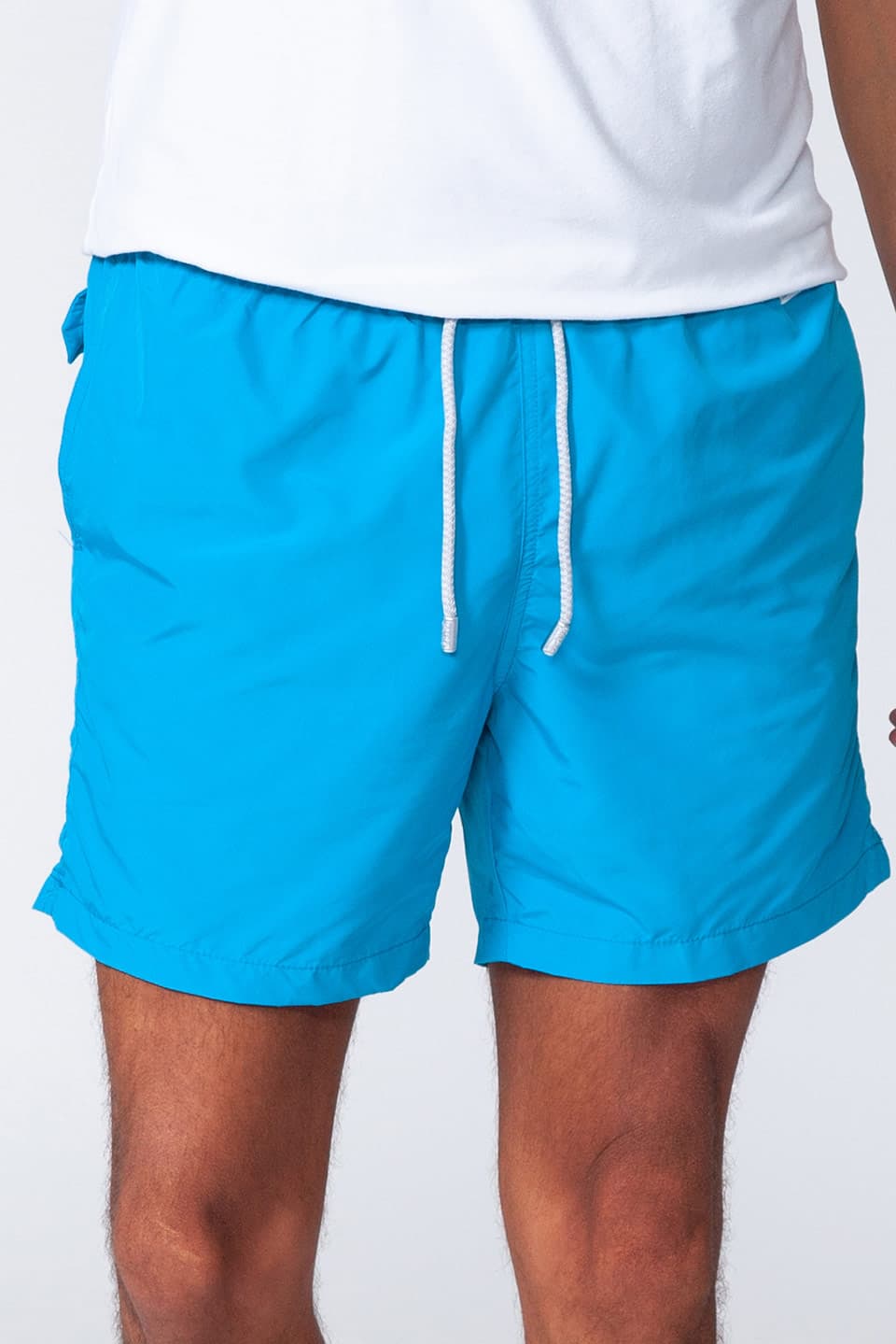 MC saint barth male swimwear pantone petroleum front