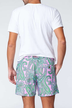 MC2 Saint Barth | Men Print Swim Shorts Cachemere Vibe, alternative view