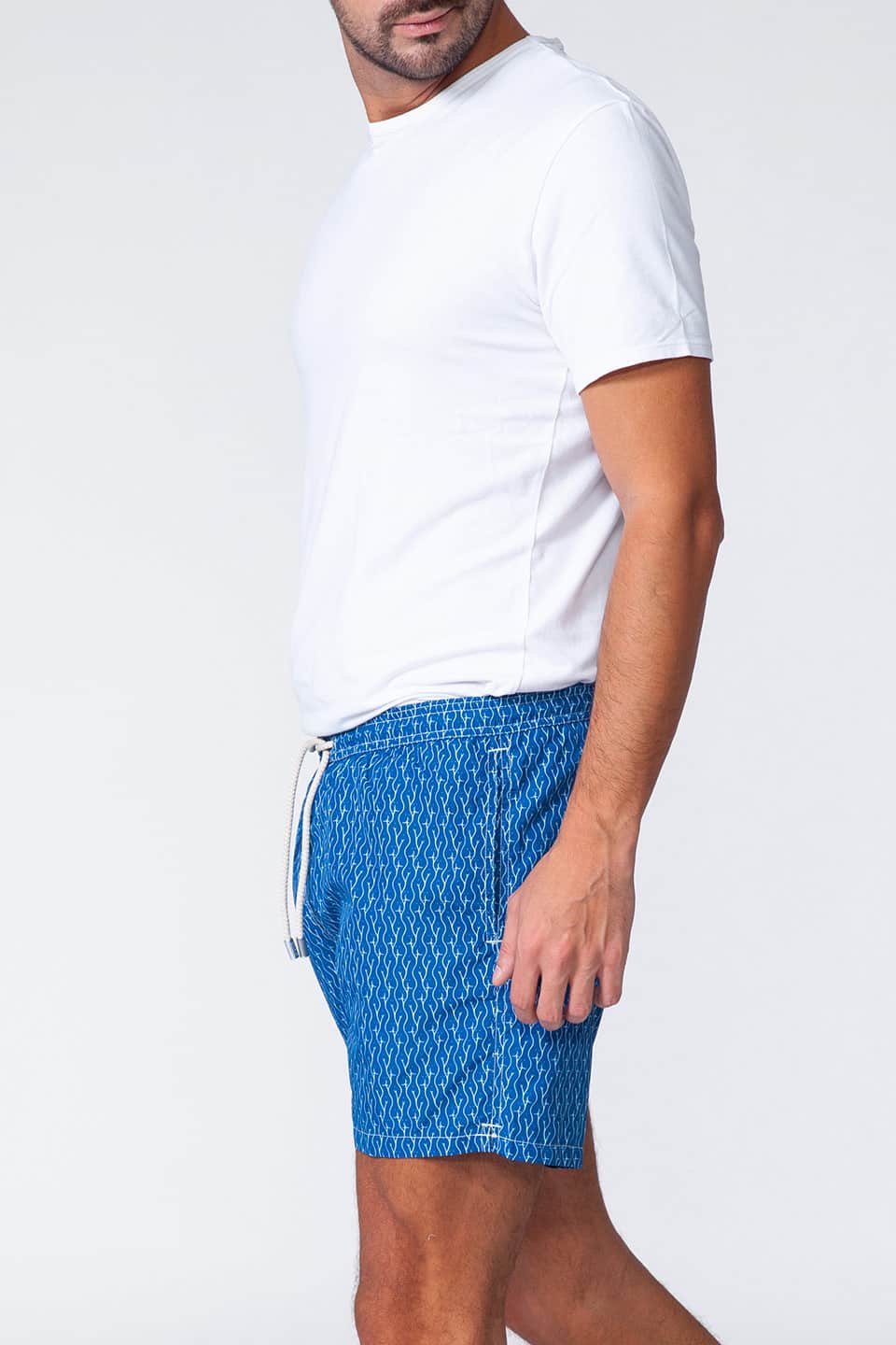 MC saint barth male swimwear print krivys side