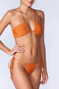MC2 Saint Barth | String Bikini Set Golden Orange, alternative view