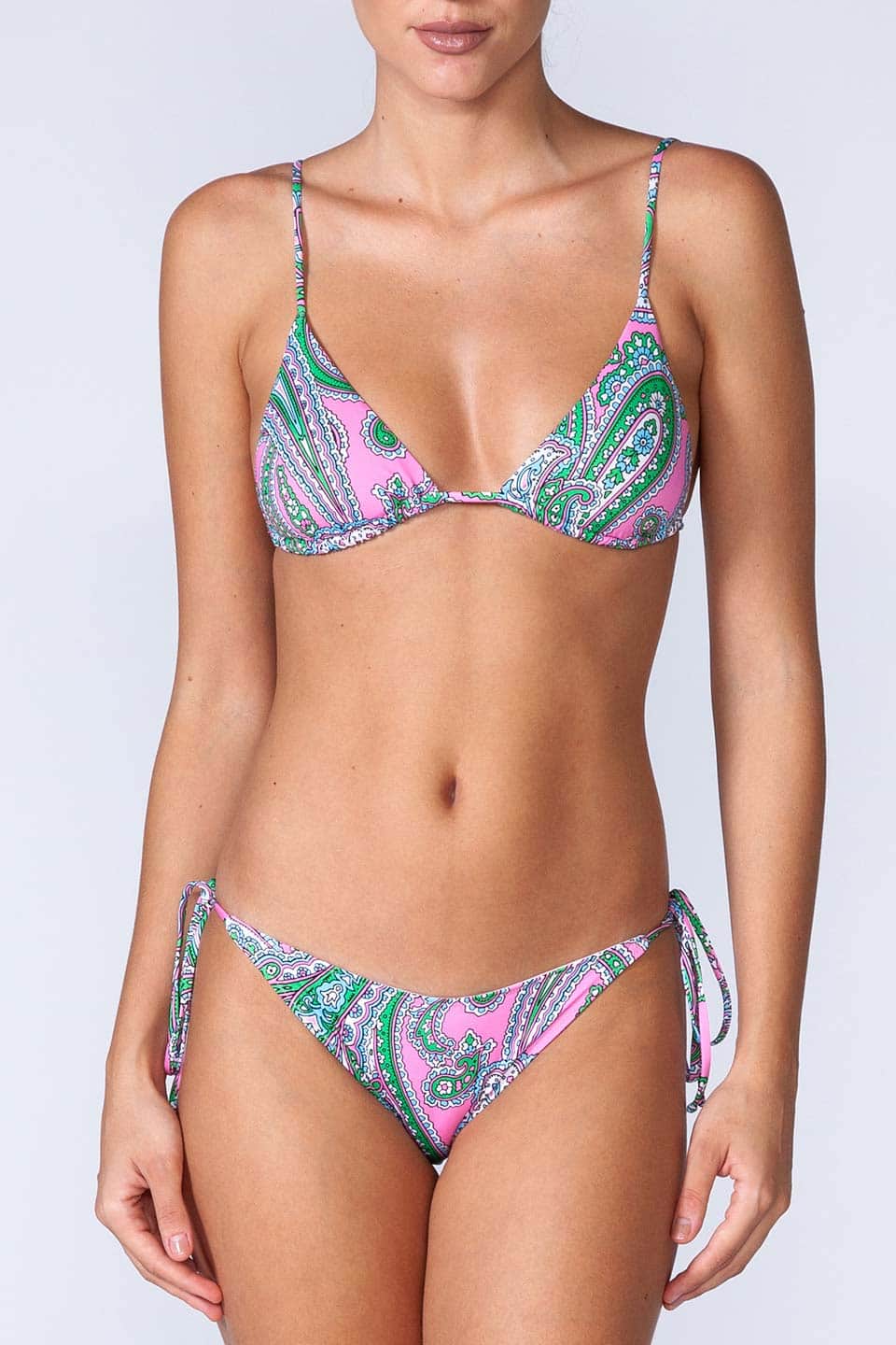 Triangle Top Bikini Cachemere Vibe from MC2 Saint Barths. Product gallery 1
