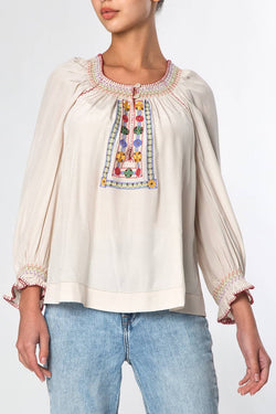 Vilshenko | Della Blouse