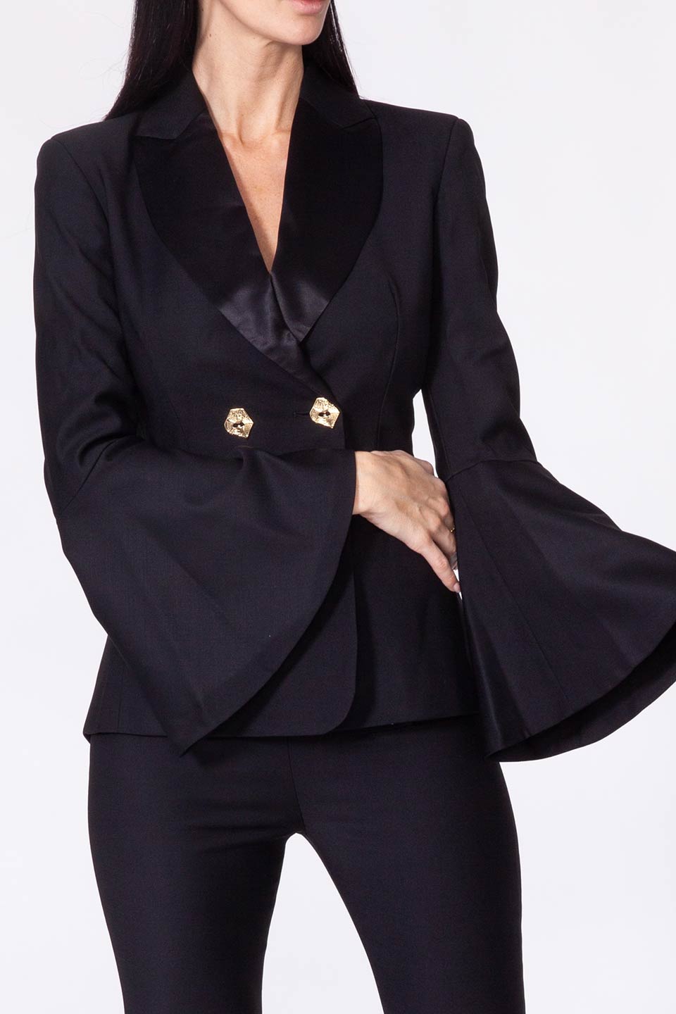 Violante nessi burri blazer detail. Product gallery 1