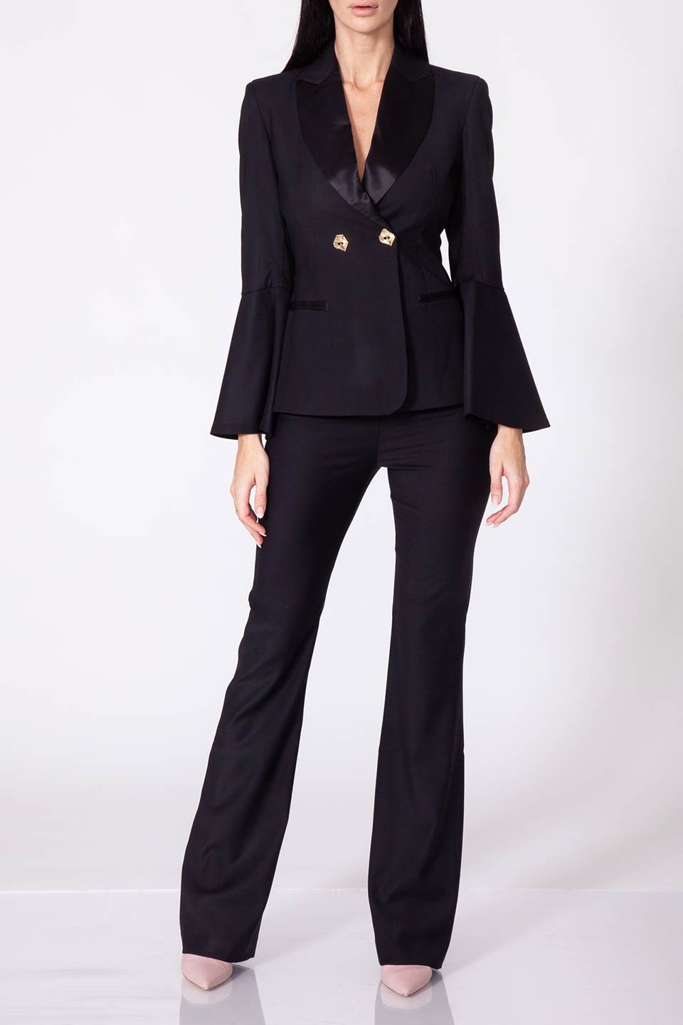 Violante nessi burri blazer front