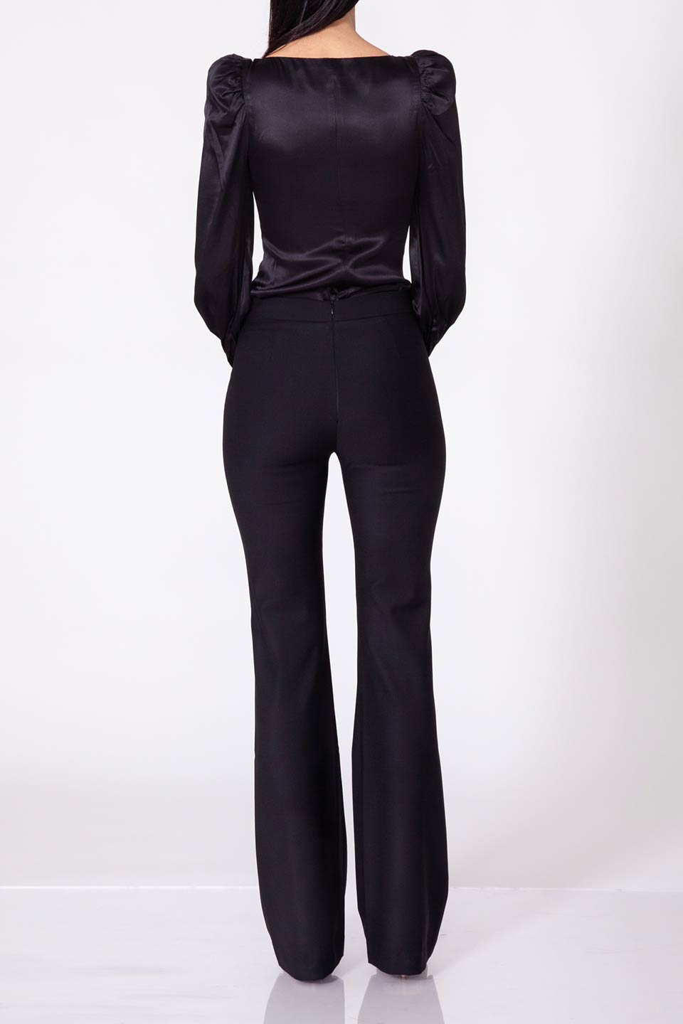 Violante nessi mattise trousers black back