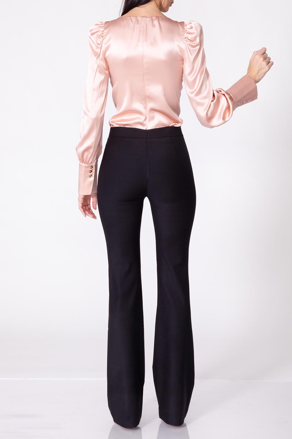 Violante nessi morandi blouse pink back