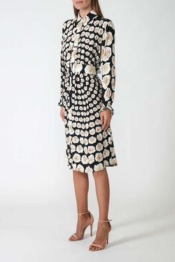 Vivetta | Chemisier Rose Print Dress, alternative view