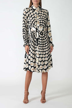 Vivetta | Chemisier Rose Print Dress