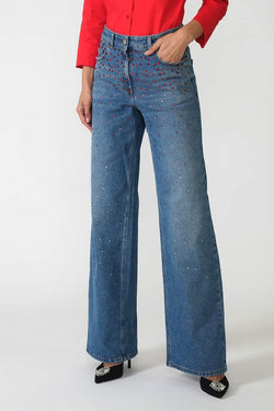 Vivetta | Rhinestone Jeans, alternative view