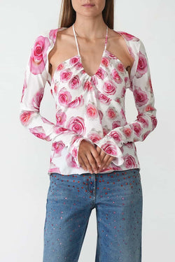 Vivetta | Rose Print Blouse