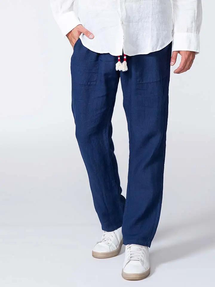 man wearing stylist trousers
