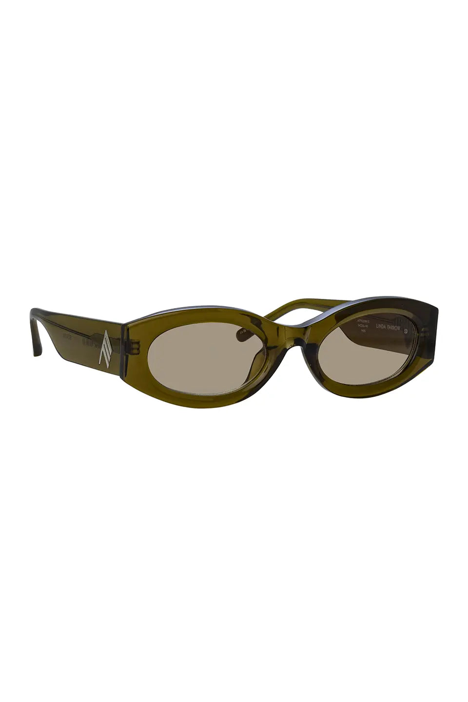 Shop online trendy Green Sunglasses from The Attico Fashion designer. Product gallery 1