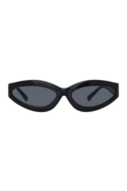 The Attico | Agnes Wrap Sunglasses Black, alternative view