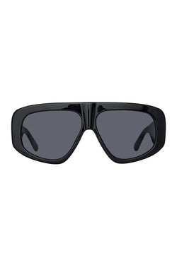 The Attico | Milano Oversized Sunglasses Black, alternative view