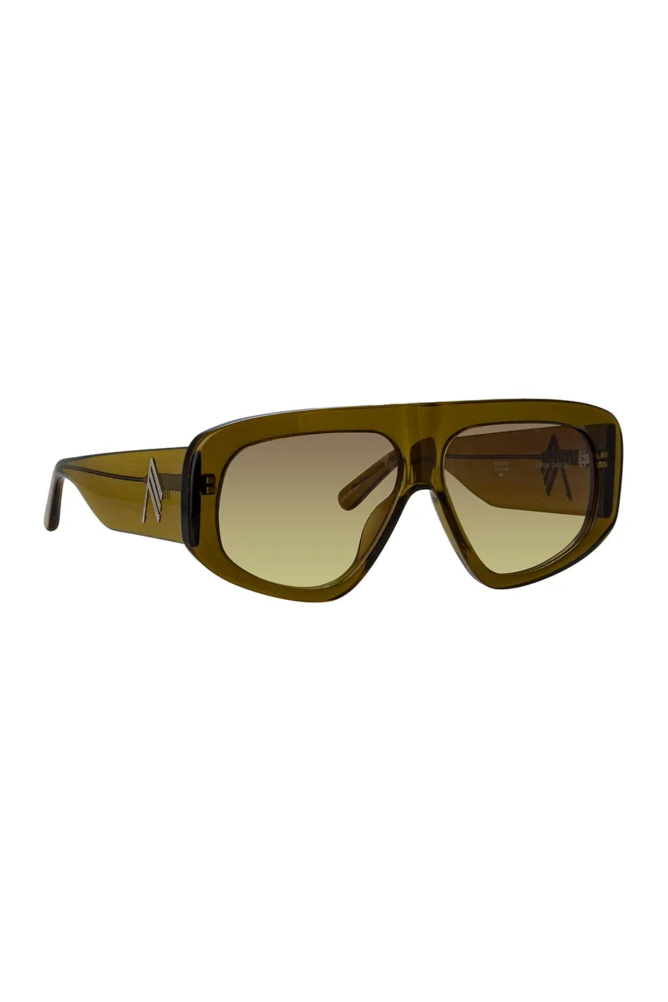 Shop online trendy Green Sunglasses from The Attico Fashion designer. Product gallery 1