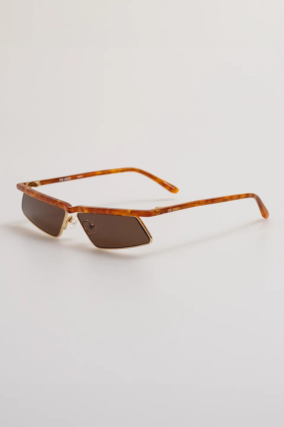 Shop online trendy Brown Sunglasses from The Attico Fashion designer. Product gallery 1