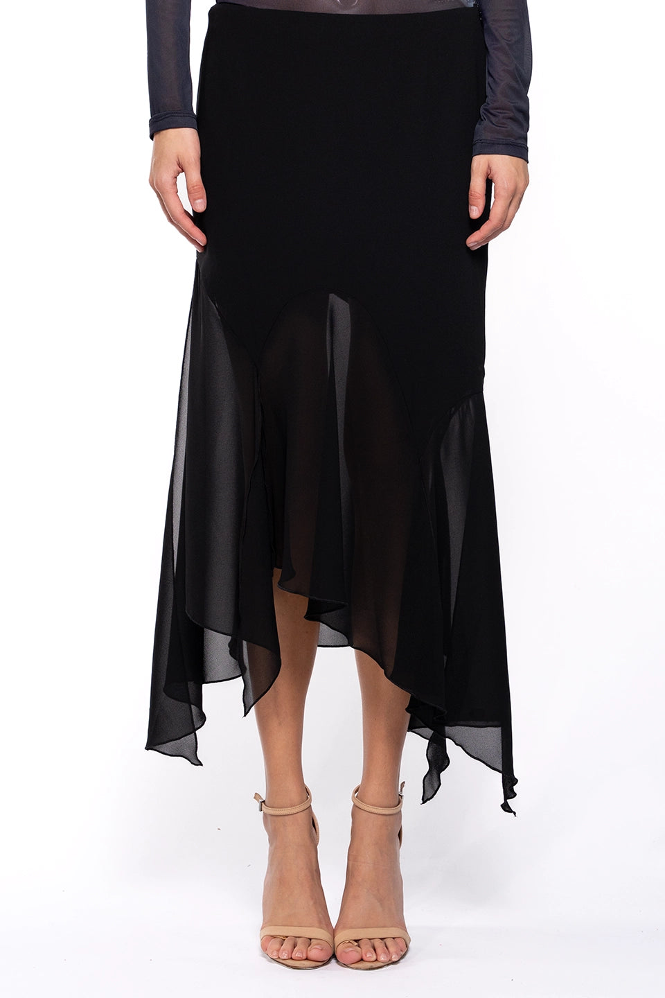 Shop online trendy Black Skirts from Avavav Fashion designer. Product gallery 1