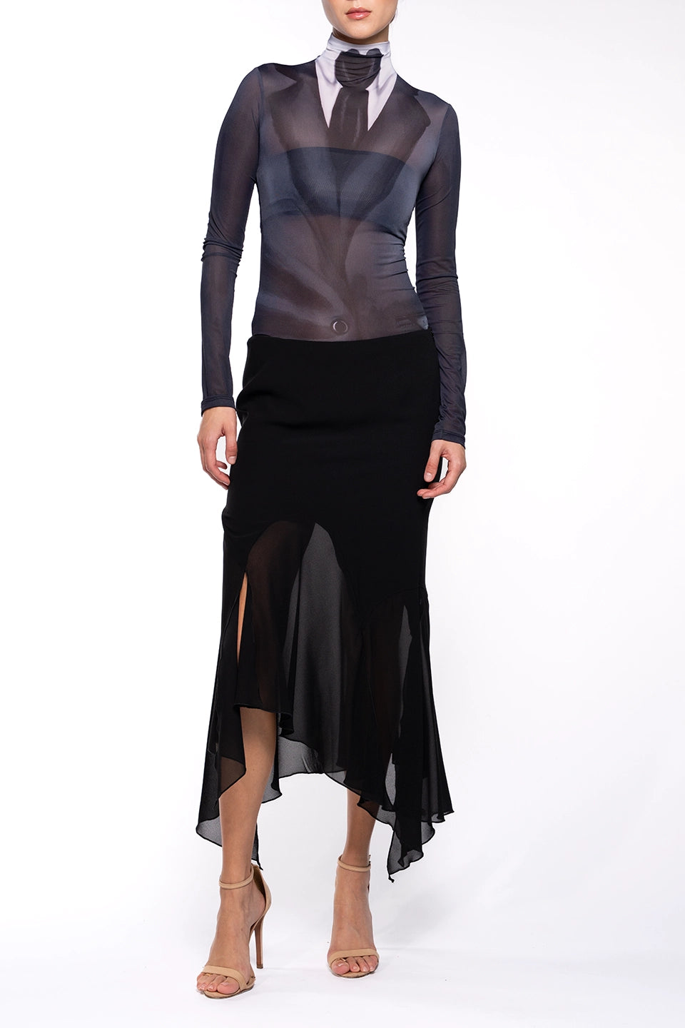 Designer Black Skirts, shop online with free delivery in UAE. Product gallery 5