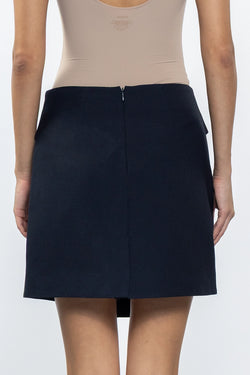 Vivetta | Blue Mini Skirt Jacket, alternative view