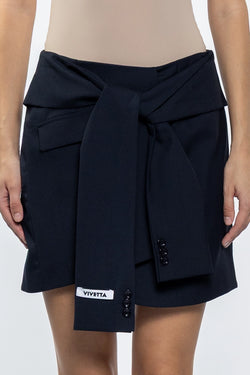 Vivetta | Blue Mini Skirt Jacket