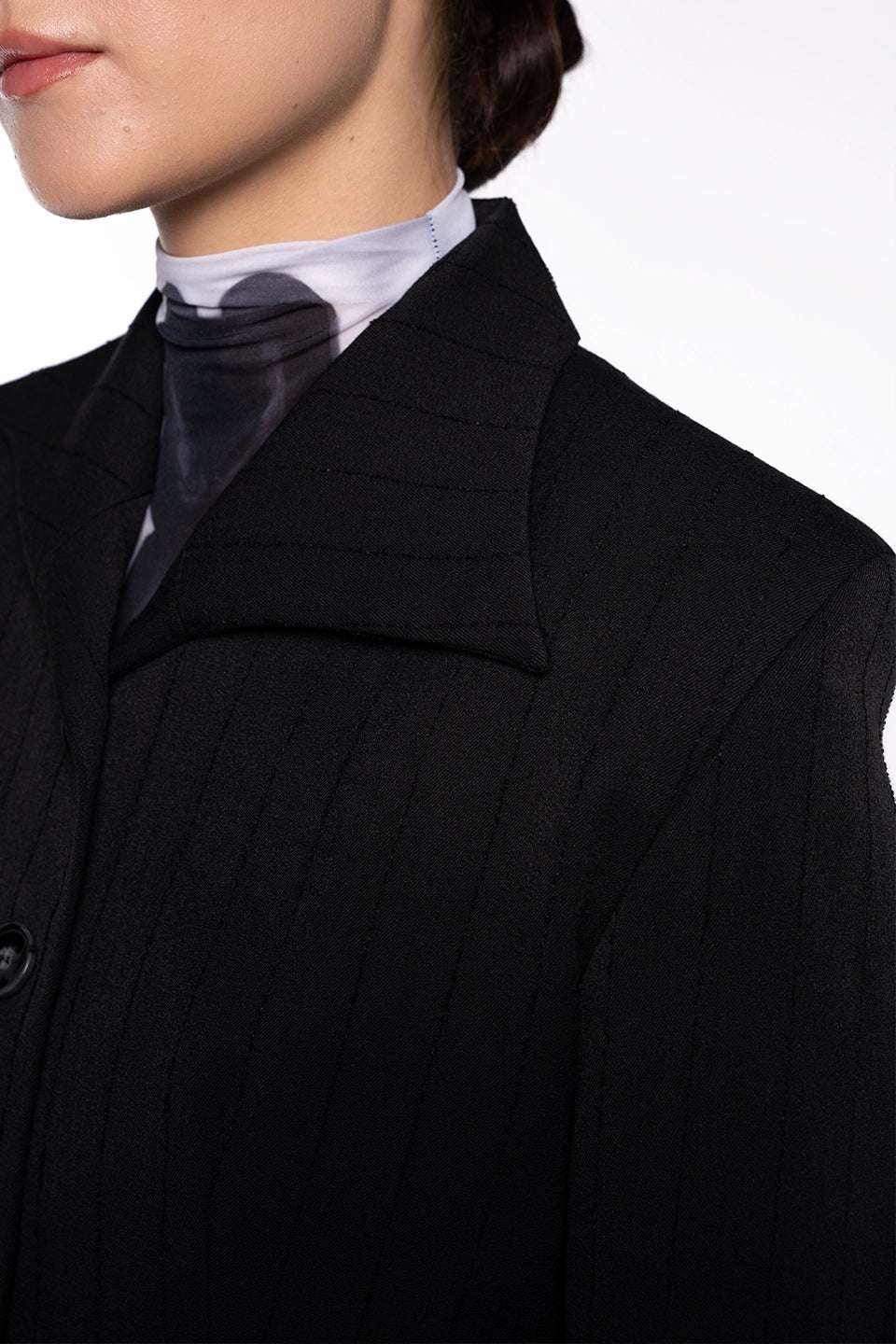 Designer Black Women blazers, Jacket, shop online with free delivery in UAE. Product gallery 6