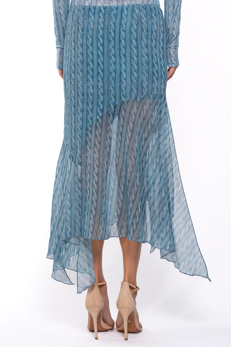 Designer Blue Skirts, shop online with free delivery in Dubai. Product gallery 3