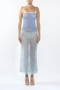 Roberta Einer | Blue Delicate Maxi Dress