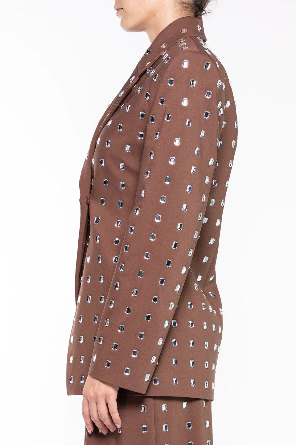 Designer Brown Women blazers, shop online with free delivery in UAE. Product gallery 4
