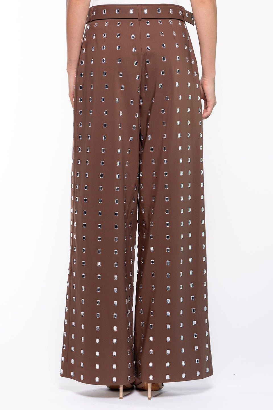Designer Brown Women pants, shop online with free delivery in UAE. Product gallery 2