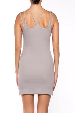 Avavav | Multi Strap Dress Honeycomb Grey, alternative view