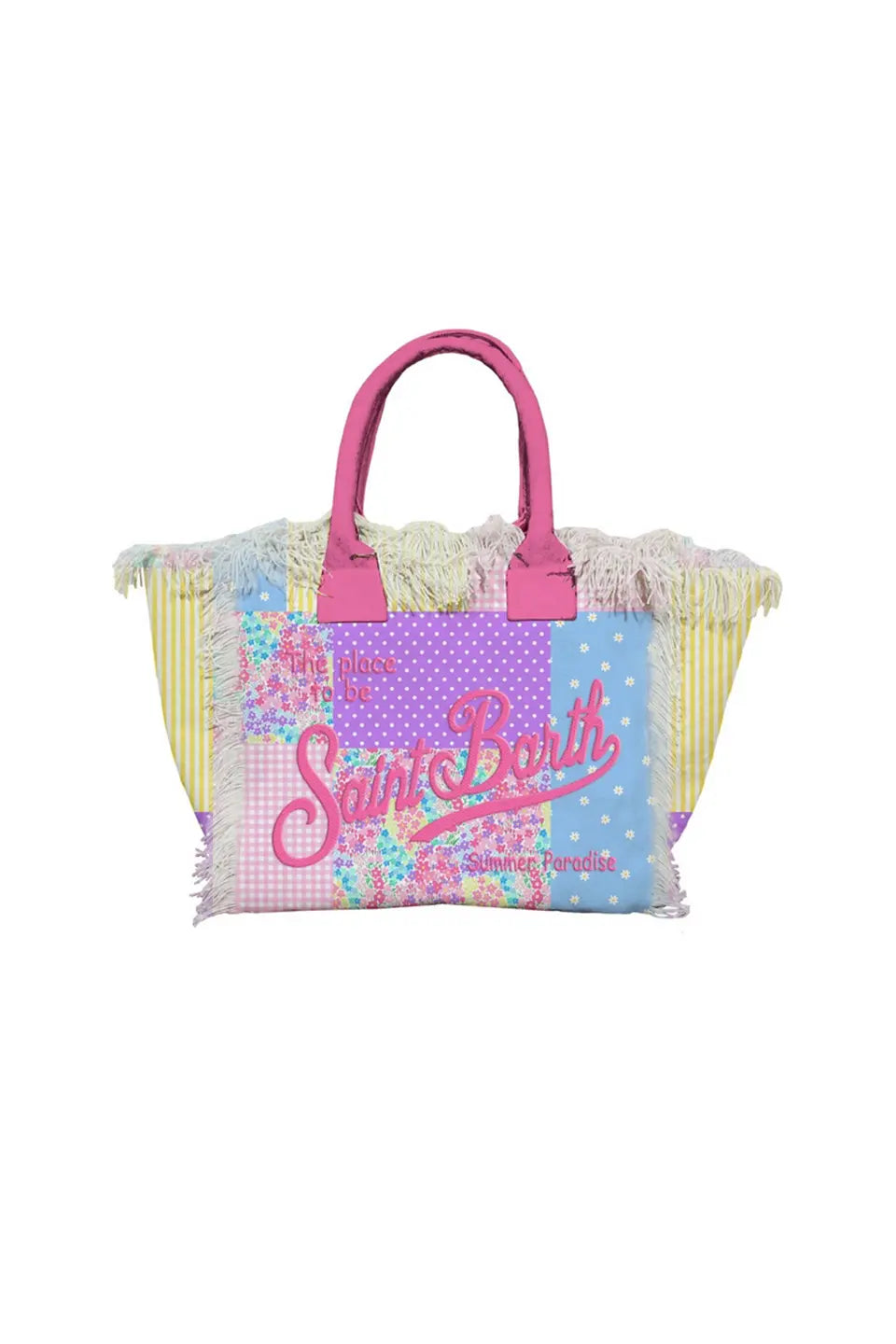 Shop online trendy Multicolor Beach Bags from MC2 Saint Barth Fashion designer. Product gallery 1