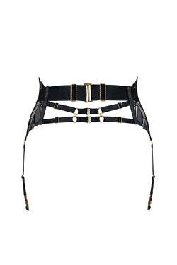 Bordelle | Cubism Suspender Black, alternative view