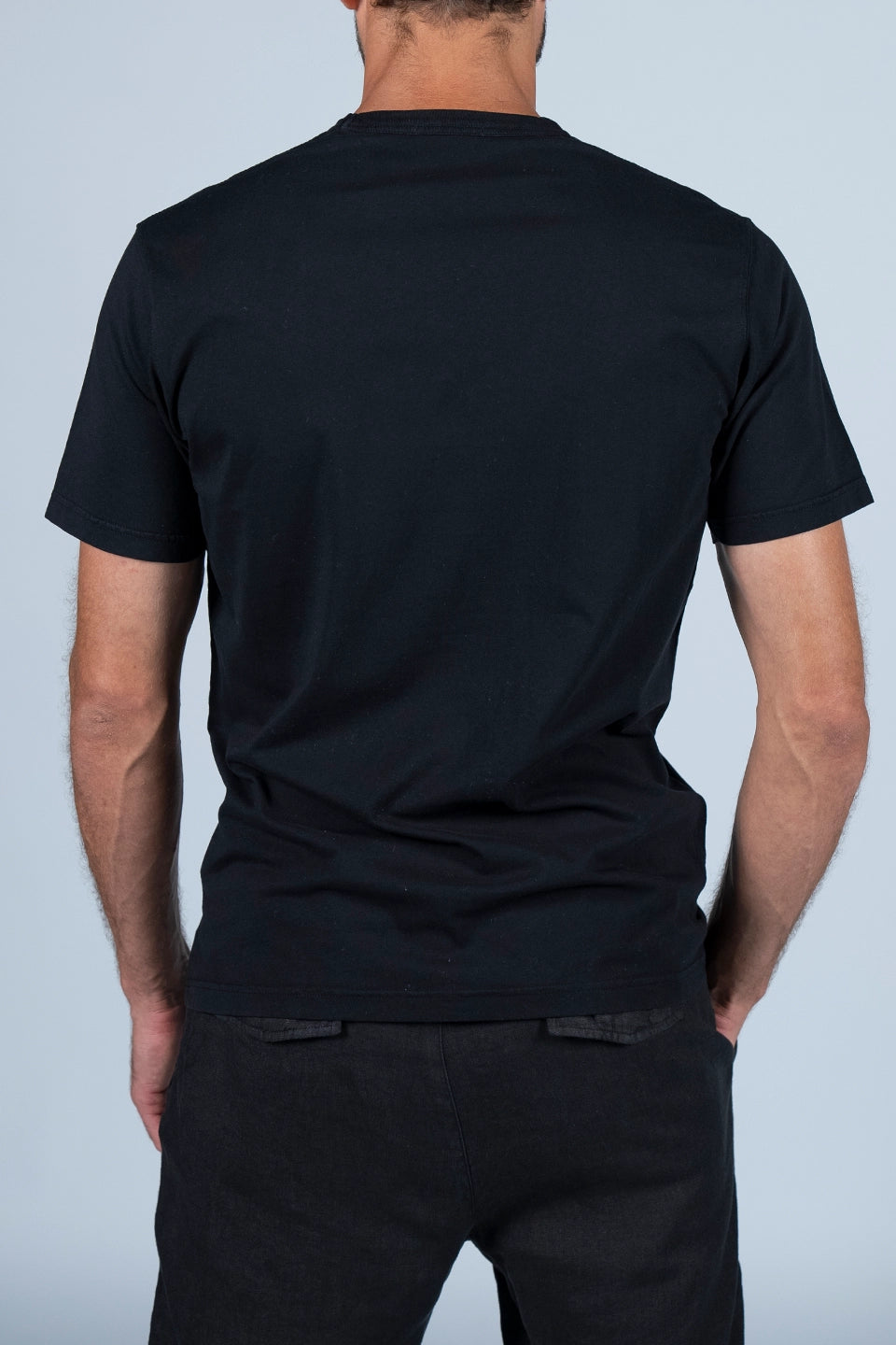 Designer Black Men T-shirts, shop online with free delivery in Dubai. Product gallery 3