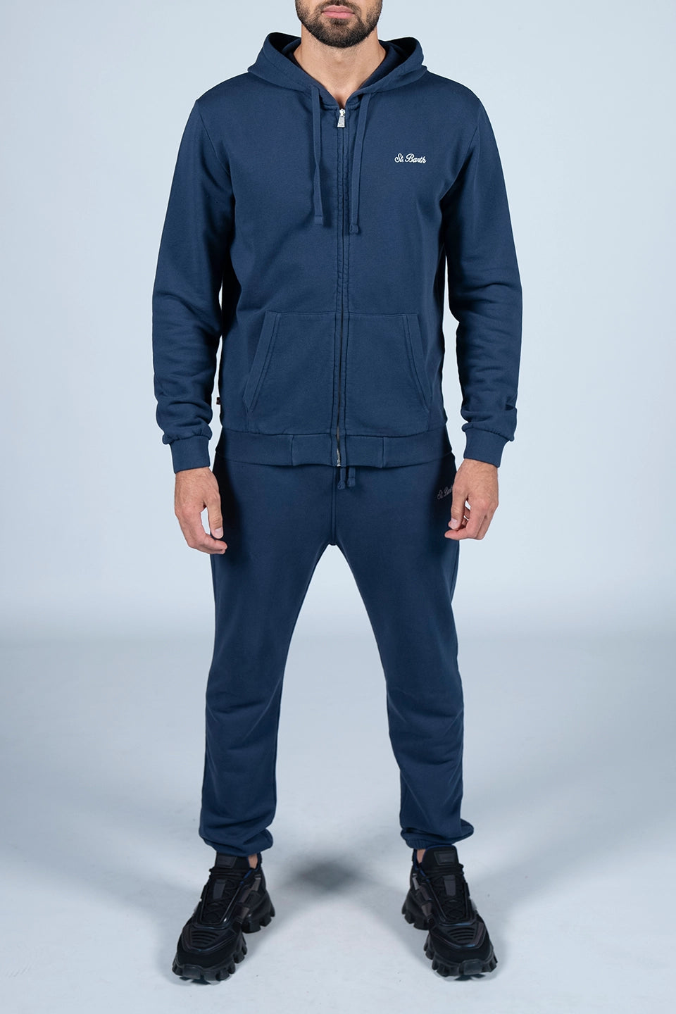 Designer Blue Men Hoodie, shop online with free delivery in UAE. Product gallery 4