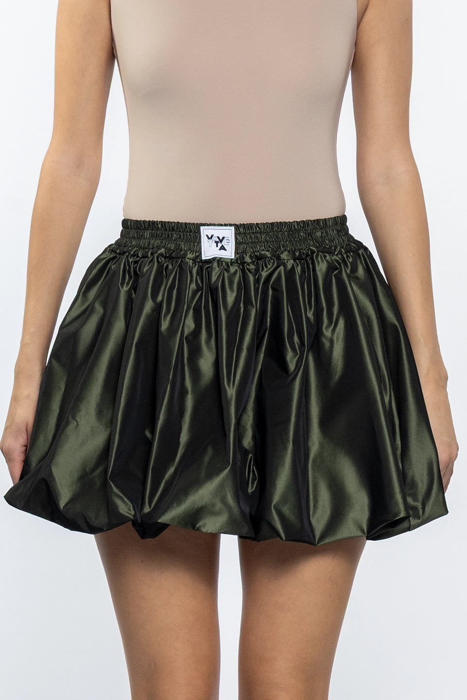 Shop online trendy Green Skirts from Vivetta Fashion designer. Product gallery 1