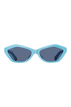 Jacquemus | Bambino Angular Sunglasses Light Blue, alternative view