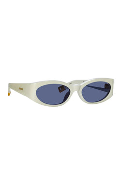 Jacquemus | Ovalo Sunglasses White