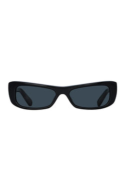 Jacquemus | Capri Rectangular Sunglass Black, alternative view