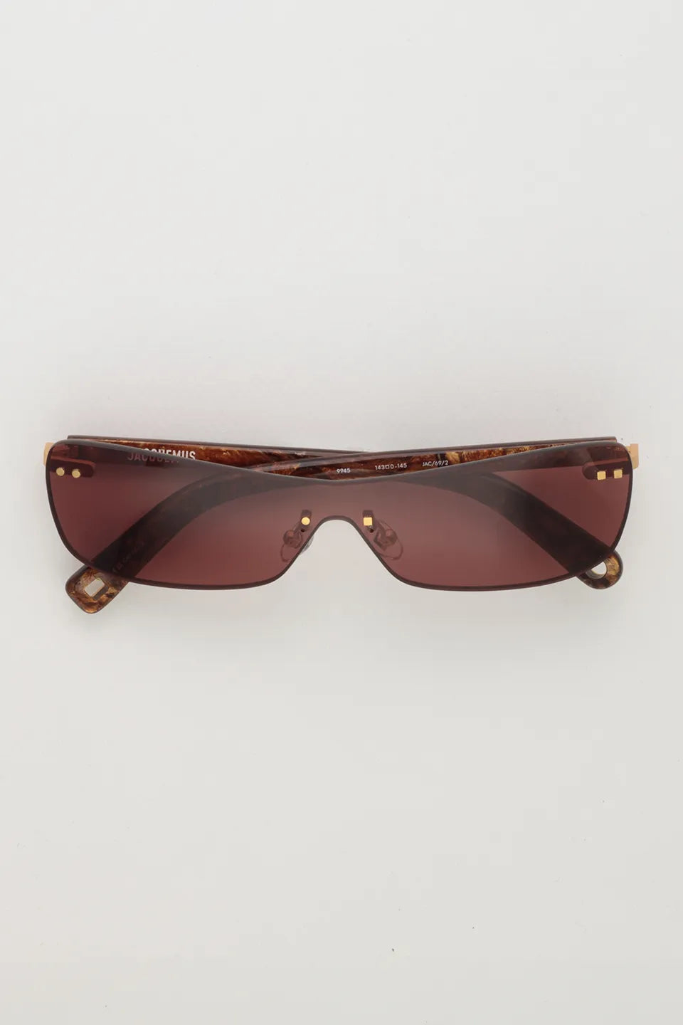 Designer Burgundy Sunglasses, shop online with free delivery in UAE. Product gallery 2