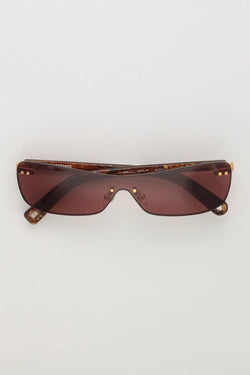 Jacquemus | Mirada Cat Eye Sunglasses Wood effect, alternative view