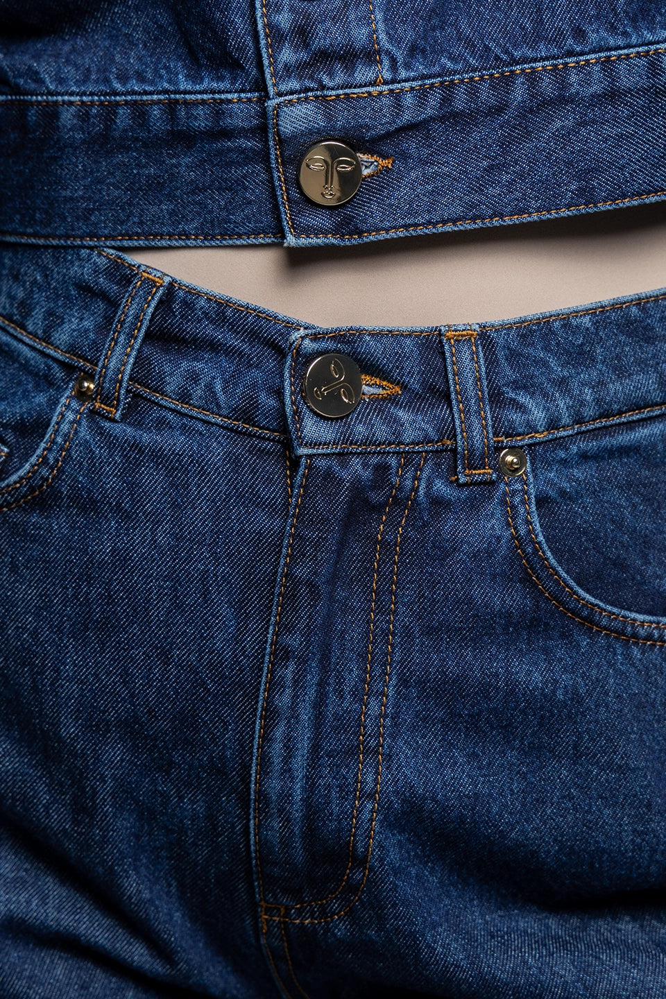 Designer  Bijou Blue Jacket, shop online with free delivery in UAE. Product gallery 6