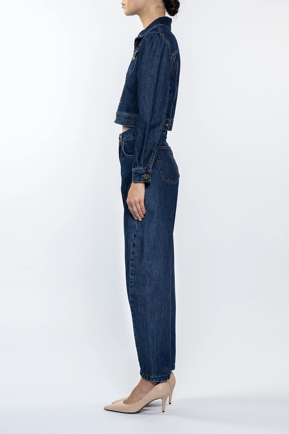 Designer  Bijou Blue Jacket, shop online with free delivery in Dubai. Product gallery 3