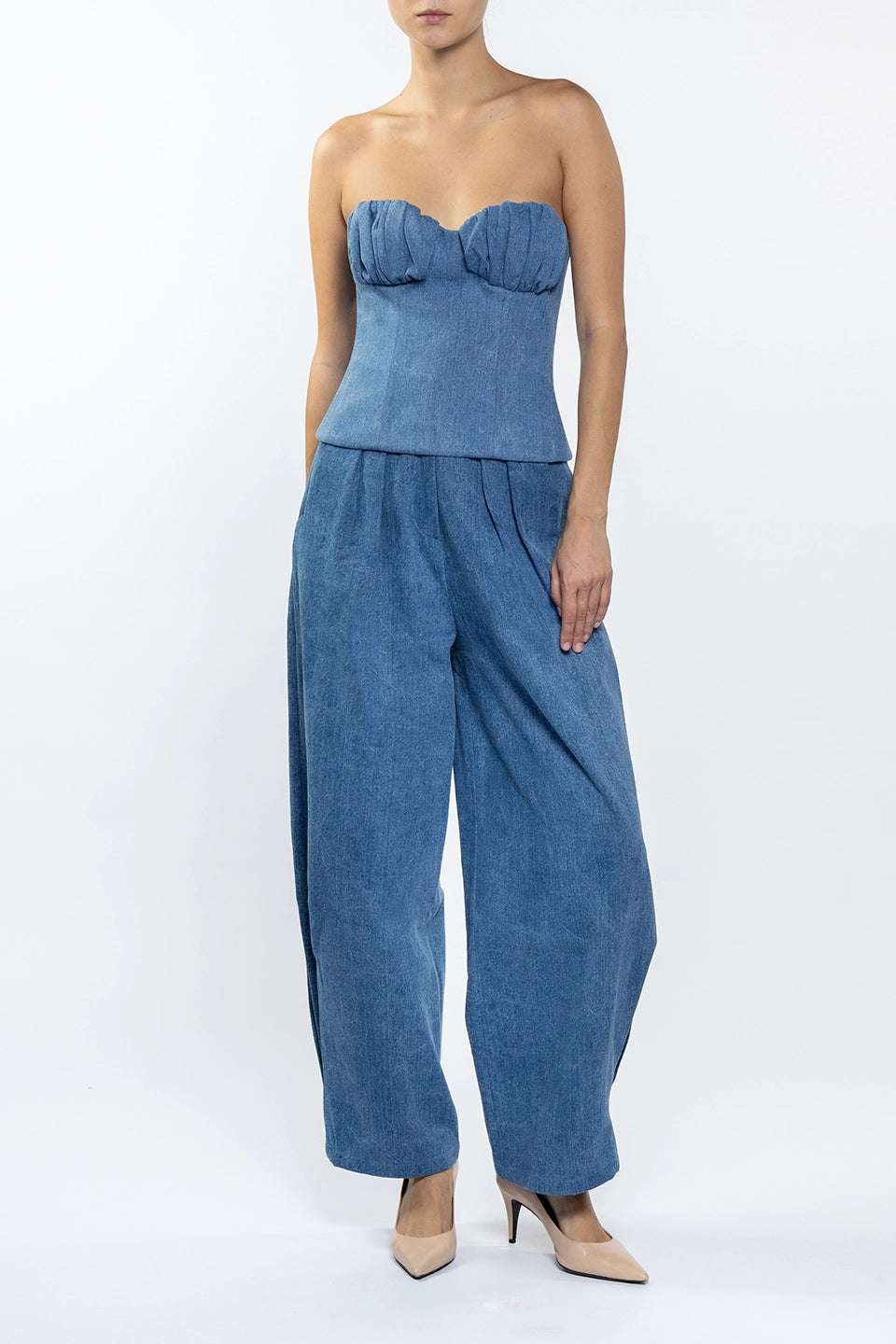 Designer Denim Women Top, shop online with free delivery in UAE. Product gallery 5