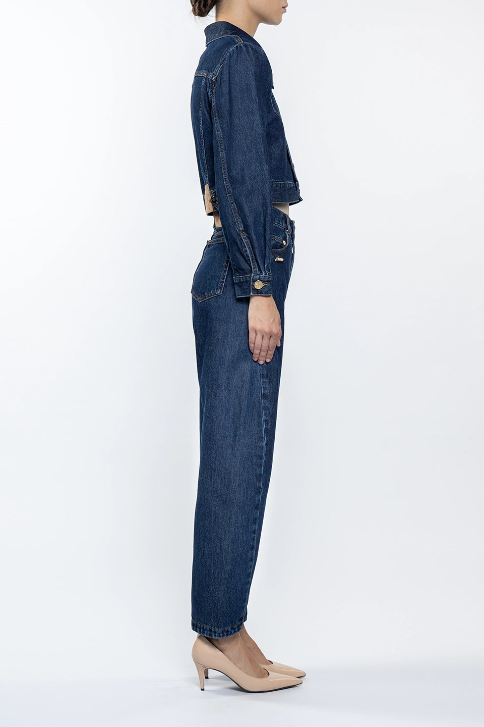 Designer  Bijou Blue Jacket, shop online with free delivery in UAE. Product gallery 4