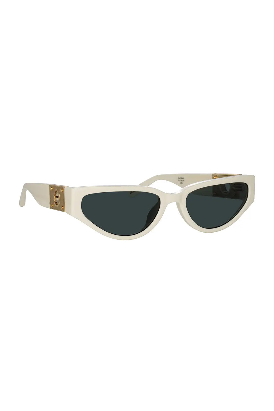 Shop online trendy White Sunglasses from Linda Farrow Fashion designer. Product gallery 1