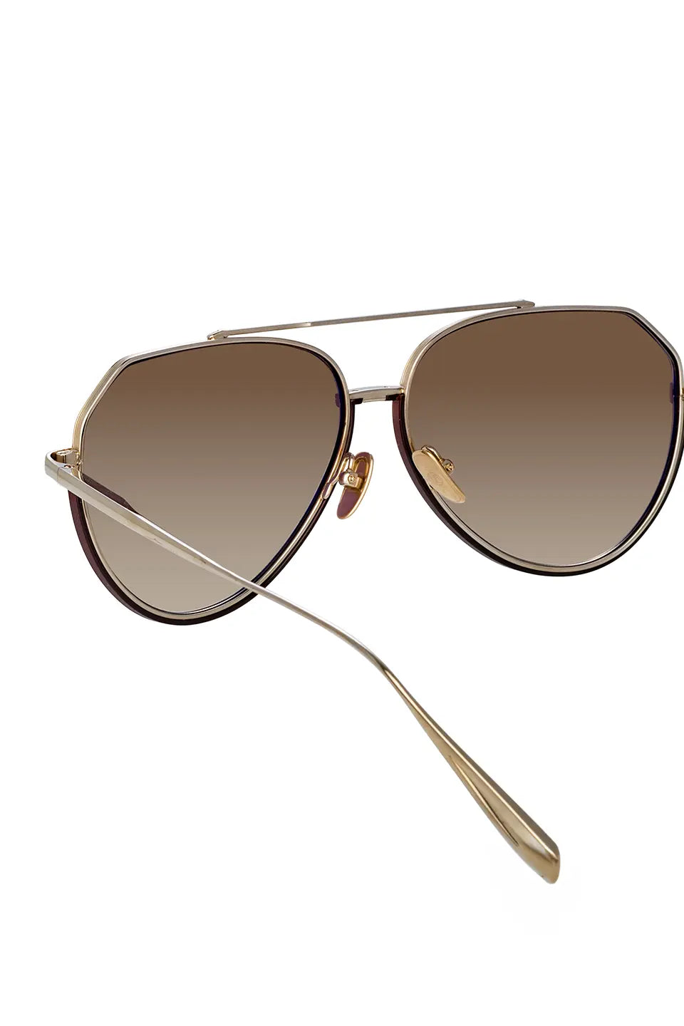 Designer Gold Sunglasses, shop online with free delivery in UAE. Product gallery 4