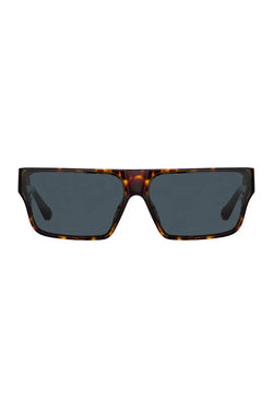 Linda Farrow | Brady Flat Top Sunglasses Tortoiseshell, alternative view